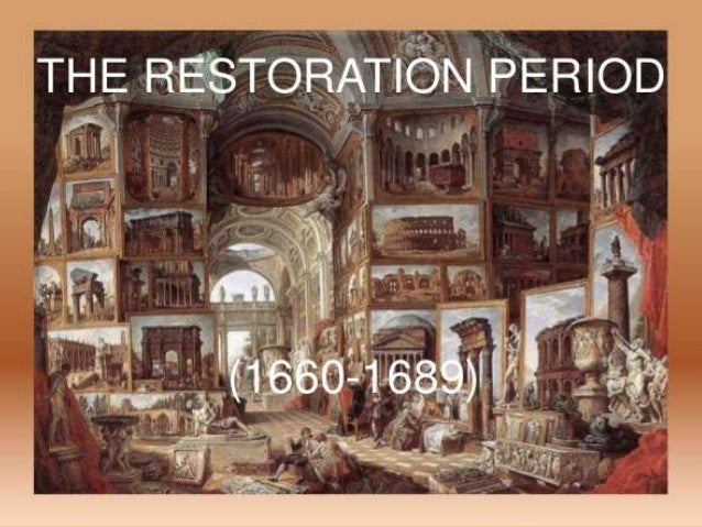 restoration drama introduction restoration tragedy pdf